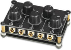 Little Bear MC5 Mini Portable Stereo 4 Channel Audio Mixer Passive Live Studio - Image 2