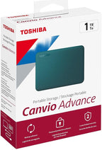 Toshiba Canvio Advance 1TB Portable External Hard Drive USB 3.0, Backup 2.0 - Image 9