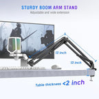 FIFINE Streaming Gaming USB Microphone Kit, PC Condenser RGB Mic Compatible - Image 6