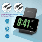 2 in 1 Wireless Charger, Foldable 20W Fast Wireless Charging Stand Compatible - Image 5