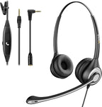 Wantek Cell Phone Headset with Microphone Noise Cancelling, Wired 3.5mm - Image 8