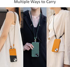 alto Crossbody Phone Lanyard: detachable patch, nylon strap - Image 3