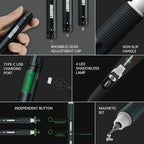 JAKEMY Cordless Electric Screwdriver, Upgraded 3 Gear Adjustable Torque - Image 5