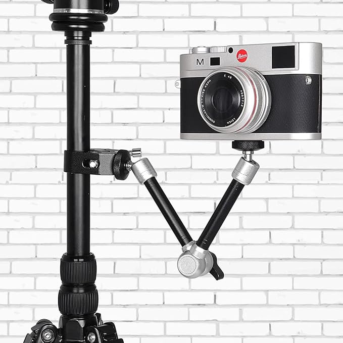 11" Adjustable Magic Arm DSLR Mirrorless Action Camera Camcorder Smartphone LCD - Image 8