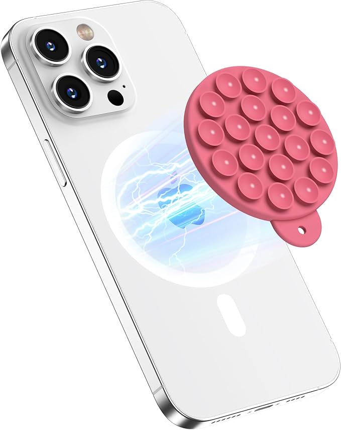 Magnetic Suction Cup Phone Mount by HSAOHD