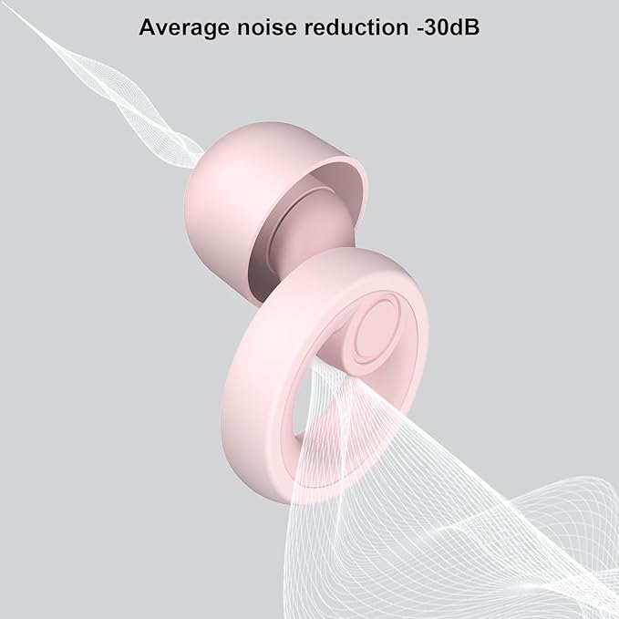 Ear Plugs for Noise Cancelling Ear Protection EarPlugs for Sleep, 8 Size Eartips - Image 3