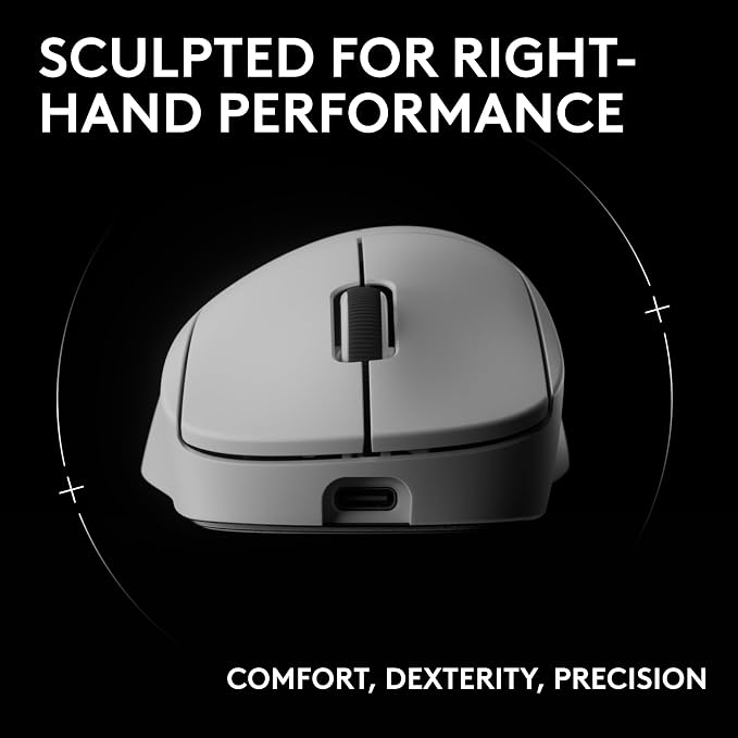 Logitech G PRO X Superlight 2 DEX Wireless Gaming Mouse, 60g pro-Grade - Image 2
