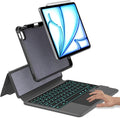 iPad Air 5th Keyboard Case for iPad Air 11 inch 2024/4th/3rd/2nd/1st Gen by eoso