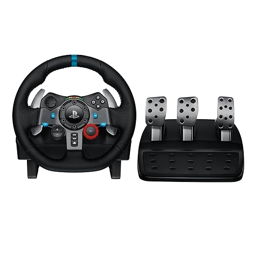 Logitech G29 Driving Force Racing Wheel and Floor Pedals, Real Force Feedback by LogitechG