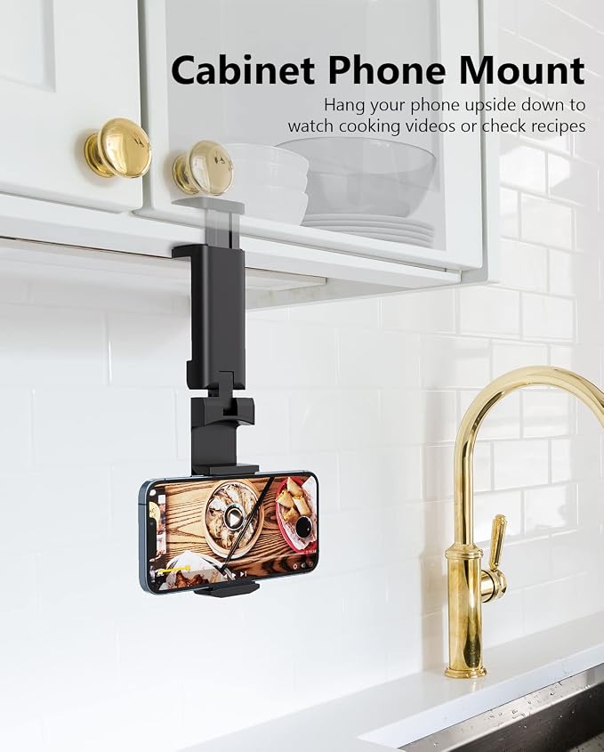 MiiKARE Airplane Travel Essentials Phone Holder, Universal Handsfree Phone Mount - Image 5