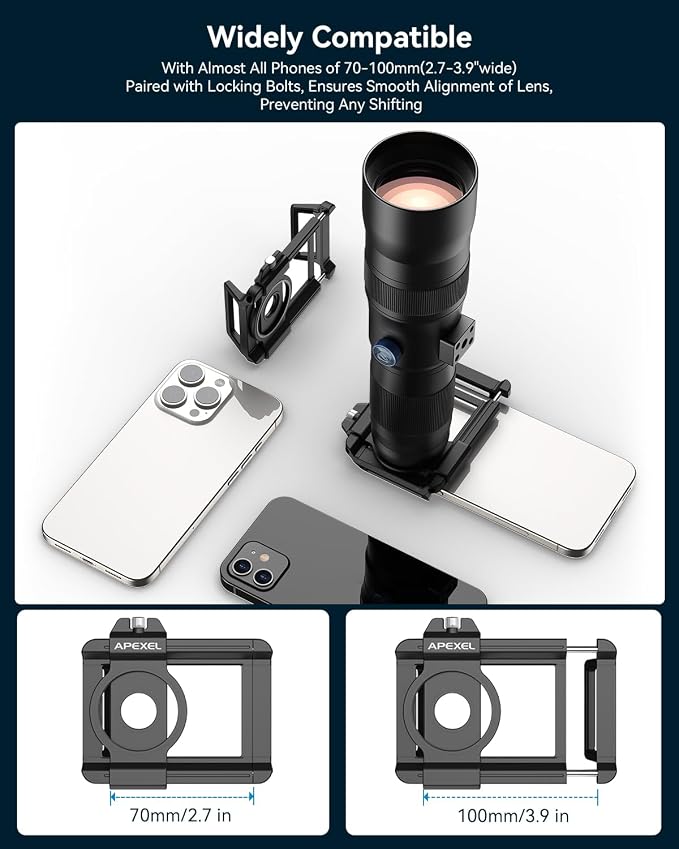 Evil Eye 20-60X Zoom Telephoto Lens, High Power HD Telephoto Phone Lens - Image 9