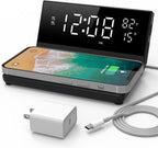 Soundfreaq Charge Rise II, SFQ-20: Digital Alarm Clock, by SOUNDFREAQ