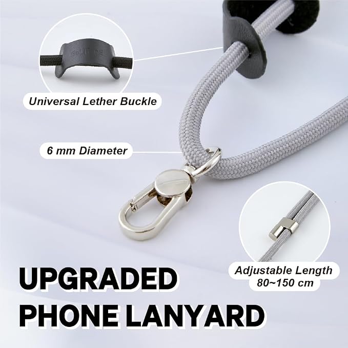 Universal Phone Lanyard, Anti-Theft Crossbody Strap - Image 2