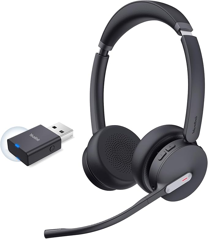 Yealink WH64 Hybrid Dual Wireless Headset by RedefineYourWorkplace