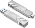 ORICO 2TB Portable Solid State Drive, 1050MB/s Dual-Port Rotating Metal by PioneerDataSolutionPowerYourFuture