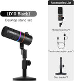 COMICA EJoy D10 USB Gaming Microphone – RGB Dynamic Mic - Image 8
