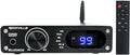 Rockville BLUDAC2B 75W x 2 Hi-Res 192K DAC Amplifier Home Bluetooth Receiver by Rockville