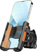 New Upgraded Bike Phone Mount Holder Two Connectors Quickly Lock and Release by visnfa