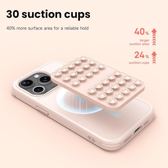 Patented Magnetic Sticky Phone Suction Grip Mount - Image 4