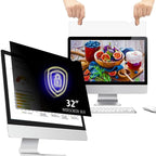 32 Inch - 16:9 Aspect Ratio - Computer Privacy Screen Filter by WELINCOfficeProducts