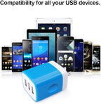 Wall Charger Adapter, USB Cubes, SE 2020, 11 Plus, Samsung GalaxyS24, S21 Ultra - Image 7