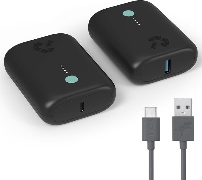Nimble Champ Lite Portable Charger, 5200mAh Fast Charging Power Bank 15W USB C - Image 8