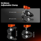 K&F CONCEPT 9.8" Magic Arm Clamp - Image 5