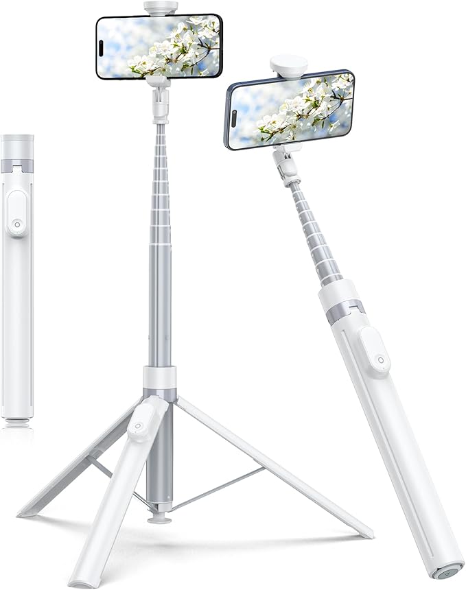 TONEOF 70" Automatic Tripod, Auto-Open Phone Stand by TONEOF
