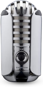 Samson Meteor Mic USB Condenser Podcasting Podcast Recording Desktop Microphone - Image 2