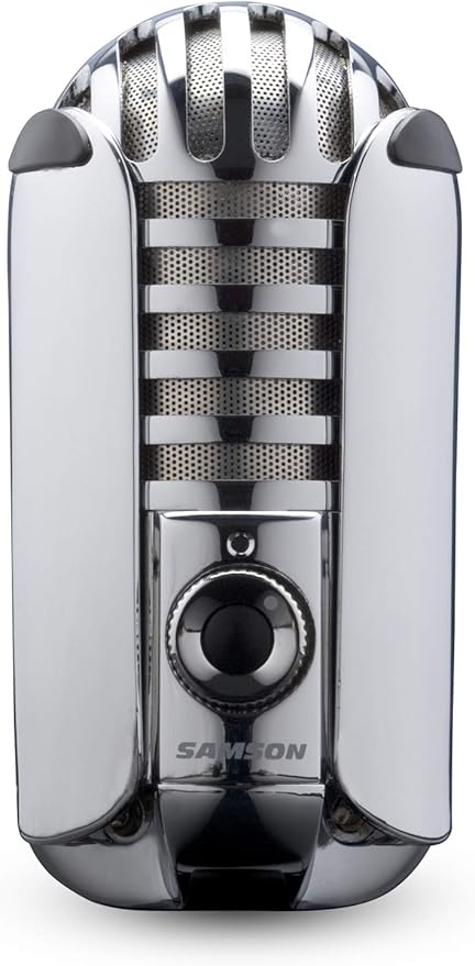 Samson Meteor Mic USB Condenser Podcasting Podcast Recording Desktop Microphone - Image 2