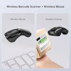 New Wireless Mouse Barcode Scanner, 2-in-1 Design 2D Handheld Barcode Scanner - Image 3