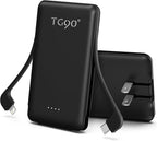 TG90° Portable Charger Power Bank, 5000mAh Small Battery Pack by TG90%C2%B0