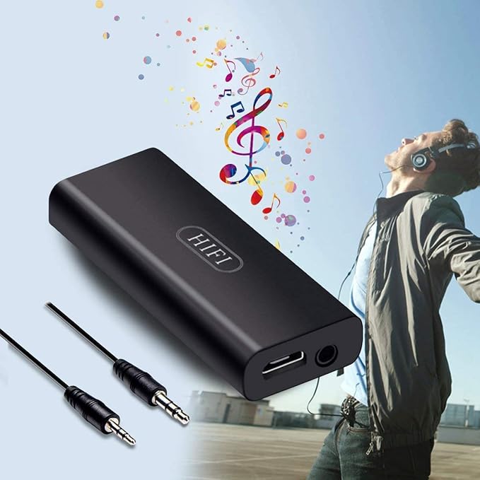 Abbasi HiFi Headphone Amplifier Portable Stereo Headphone AMP Rechargeable - Image 3