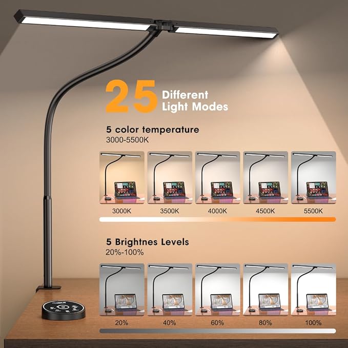 Led Desk Lamp for Office Home - Image 3