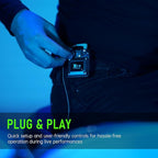 Xvive U4 Wireless in-Ear Monitor System Professional IEM System Transmitter and - Image 4