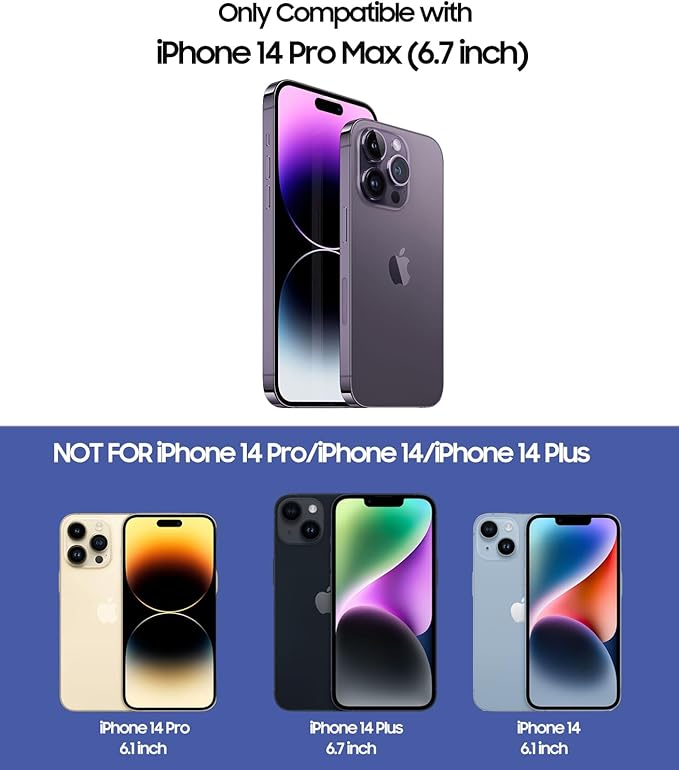 Magnetic for iPhone 14 Pro Max Case Slim Soft TPU Bumper Shockproof Metallic - Image 7