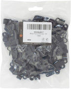 GTSE Black Nylon Plastic Cable Clamps, 1/4" Screw Mounts - Image 5