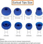4 Pairs Silicone Earbud Tips Replacement Eartips Earbuds Eargels Earpads - Image 2