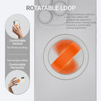 Grat 3 Lite Magnetic Phone Loop, 360° Rotatable Phone Grip, Detachable Finger - Image 3