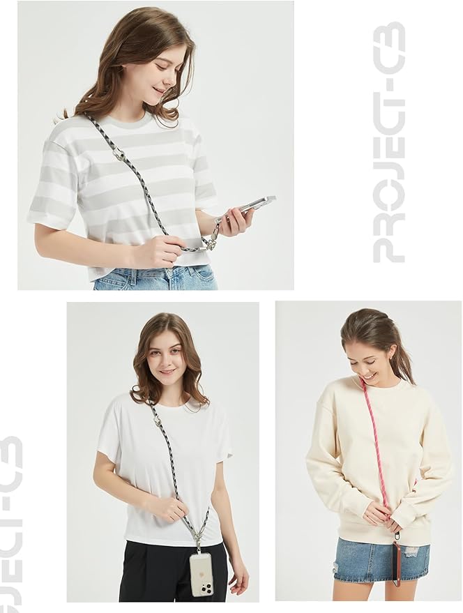 project-cb Phone Lanyard×1, Phone Tether Tab×2, Crossbody Cell Phone Lanyard - Image 6