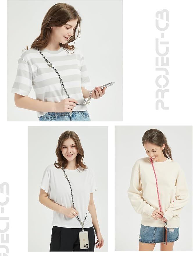project-cb Phone Lanyard×1, Phone Tether Tab×2, Crossbody Cell Phone Lanyard - Image 6