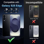 Korecase for Samsung Galaxy S25 Edge Camera Lens Protector, 9H Tempered Glass - Image 2