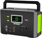 Portable Power Station 200W, 118Wh solar power station by mormluck