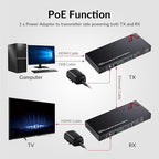 AV Access HDMI USB Extender KVM, 100m/330ft 4K 60Hz 1080p 120Hz Over - Image 3