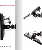 On Wall Mount Bracket for iPad 9.7", Anti-Theft Lock, Rotate Design - Image 3