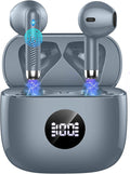 Wireless Earbuds, 40H Playback Mini Case IP7 Waterproof Sports Earphones by Jxrev