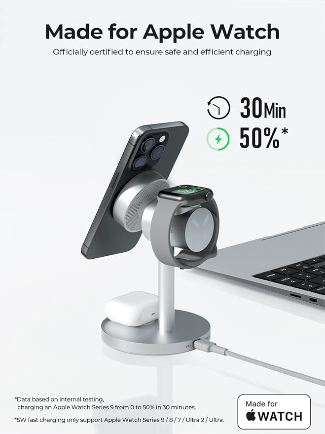 MagFusion 3-in-1 Charging Station Compatible - Image 4