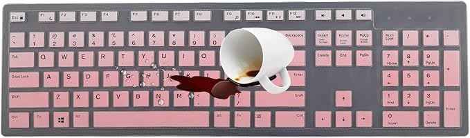 Keyboard Cover Skin for Dell KM636 KB216 KB216t KB216d KB216p Wired & Wireless - Image 7