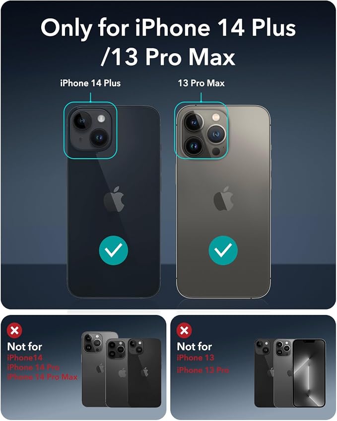 ESR 3 Pack 9H+ Glass for iPhone 13 Pro Max/iPhone 14 Plus Screen Protector - Image 9