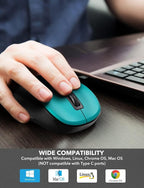 Trueque Wireless Mouse for Laptop, 2.4GHz Ergonomic Computer Mouse - Image 6
